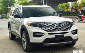 Ford Explorer Platinum hàng độc về Việt Nam, nhiều trang bị hơn chính hãng, giá 4 tỉ đồng