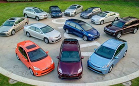 Toyota và Lexus đã bán được 5 triệu xe hybrid