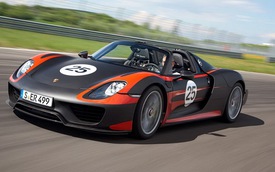 Sẽ có 190 siêu xe Porsche 918 Spyder đến Mỹ