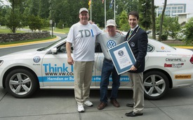 Volkswagen Passat TDI lập kỷ lục về tiết kiệm nhiên liệu