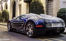 Xế hiếm Bugatti Veyron L’Or Blanc tỏa sáng tại Paris