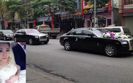 Rolls-Royce làm xe hoa tại Quảng Ninh