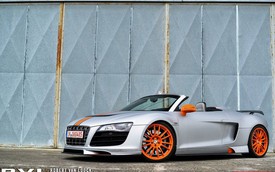 Một chiếc Audi R8 V10 Spyder đẹp và mạnh mẽ hơn