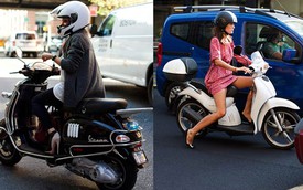 Milan - nơi thời trang và scooter hòa điệu