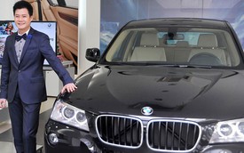 Chán Mercedes GLK, Quang Dũng tậu BMW X3 hơn 2 tỷ đồng