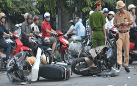 Tổng cộng 314 người thiệt mạng vì tai nạn giao thông dịp Tết