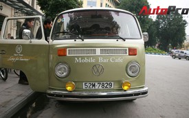 Volkswagen Mini Bus biến thành quán café di động