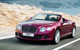 Bentley Continental GT Speed ​​Convertible bất ngờ hiện nguyên hình