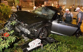 Nissan GT-R 1.200 mã lực gặp nạn tại Brazil