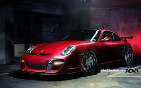 Porsche 911 Turbo: Sự hòa quyện đỏ-đen