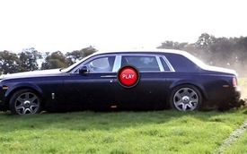 Video: Xe quí tộc Rolls-Royce Phantom cũng drift và off-road