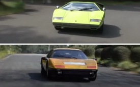 Lamborghini Countach và Ferrari 512 BB: “Cuộc chiến đến từ hôm qua”