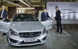 Mercedes-Benz CLA đi vào sản xuất