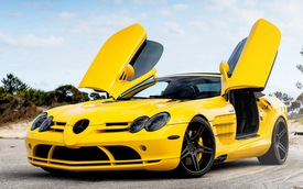 Siêu nổi bật với SLR McLaren Roadster màu vàng