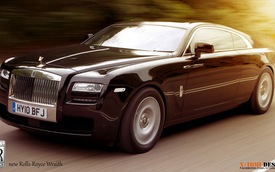Bản phác họa Rolls-Royce Wraith của X-Tomi