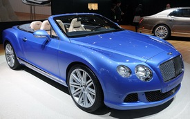 Bentley Continental GTC Speed đã đến Detroit