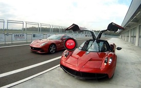 Pagani Huayra và Ferrari F12 Berlinetta: Kẻ tám lạng người nửa cân