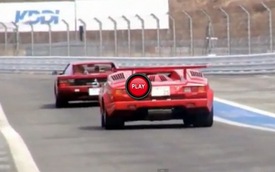 Lamborghini Countach và Ferrari 512 Testarossa: Họ đã ghét nhau từ xa xưa
