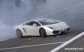 Video: Xem Lamborghini Gallardo LP560-4 khoe tài đốt lốp tại Monza