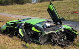 Tai nạn thảm khốc giữa Lamborghini Murcielago và Nissan GT-R