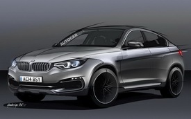 BMW X6 thế hệ mới sẽ dài rộng hơn