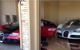 Võ sỹ triệu phú Floyd Mayweather hóa ra có 2 siêu xe Bugatti Veyron