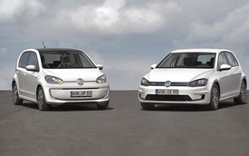 Volkswagen sẽ mang e-Up! và e-Golf đến Frankfurt