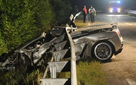 2 tai nạn thảm khốc với Lamborghini Gallardo, 1 người chết