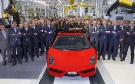 Chiếc Lamborghini Gallardo cuối cùng xuất xưởng