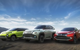 Bộ ba xe hybrid mới của Mitsubishi