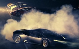 Lamborghini Huracan LP610-4 lần đầu tiên khoe khả năng drift