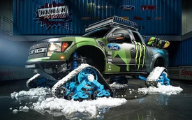 Ford F-150 RaptorTRAX: “Xe tăng” cho mùa đông 