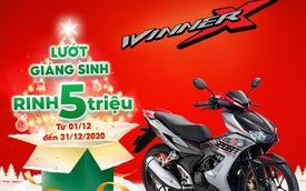 Không thể bỏ qua ưu đãi lớn nhất năm khi mua Honda WINNER X
