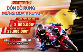 Chỉ còn 6 ngày để mua phân khối lớn Honda với ưu đãi lớn nhất 25 triệu đồng