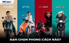 Điểm tên loạt xe DK Bike phù hợp với học sinh Việt Nam