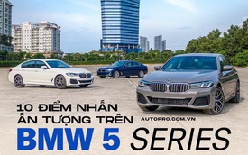 10 điểm nhấn ấn tượng trên BMW 5 Series