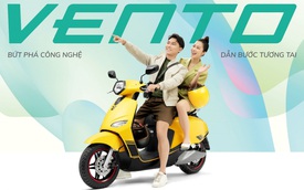VinFast ra mắt xe máy điện Vento hoàn toàn mới, tốc độ tối đa 80km/h