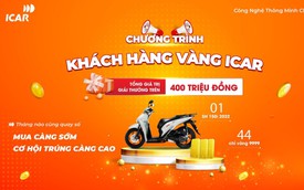 Mua phụ kiện ô tô ICAR có cơ hội nhận quà tặng trị giá trên 400 triệu đồng