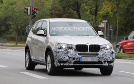 BMW X3 2015 chỉ có những nâng cấp nhỏ