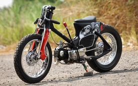 Honda Super Cub C70 "The Eyes" - Bản độ hung dữ và mạnh mẽ của người Indo