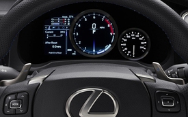 Tìm hiểu thiết kế đồng hồ "chuẩn mực" của Lexus RC F