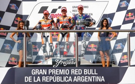 Chặng 3 Moto GP 2014: Marquez hoàn tất "hattrick", Honda đại thắng