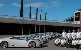 Huracan được chọn sử dụng cho khóa học đua xe của Lamborghini