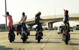 5 video về môtô "ăn theo" điệu nhảy Harlem Shake