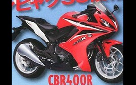 Honda CBR400R lộ diện qua hình ảnh phác họa