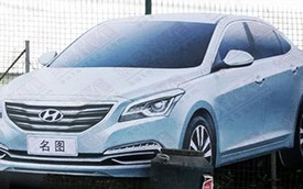 Hé lộ hình ảnh đầu tiên của "tiểu Hyundai Sonata"