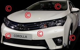 Toyota Corolla 2014 sắp trình làng