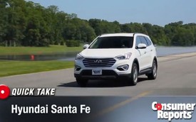 Hyundai Santa Fe 7 chỗ: Tiết kiệm xăng bất ngờ