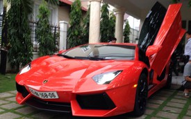 Tuấn Hưng "mượn" Lamborghini Aventador đưa vào MV ca nhạc