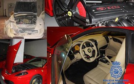 "Ổ" sản xuất Ferrari "nhái" bị cảnh sát đánh sập